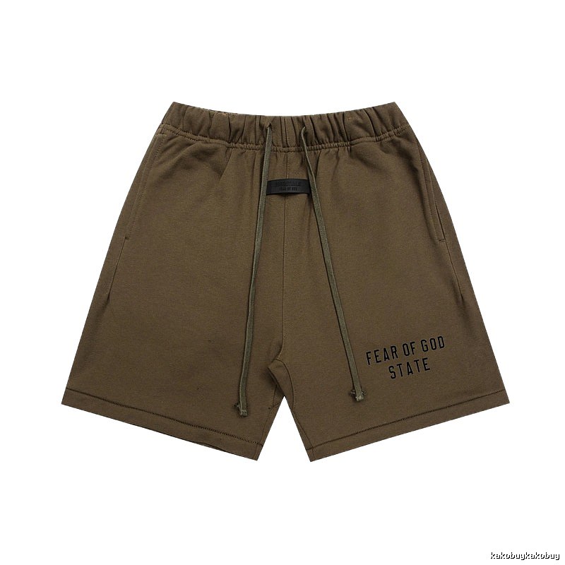 ESSENTIALS Casual Khaki Shorts