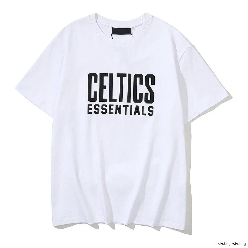 ESSENTIALS Simple Style White T-shirt