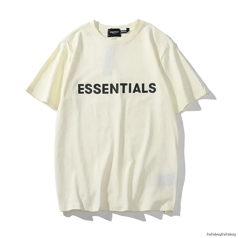 ESSENTIALS Simple White T-shirt