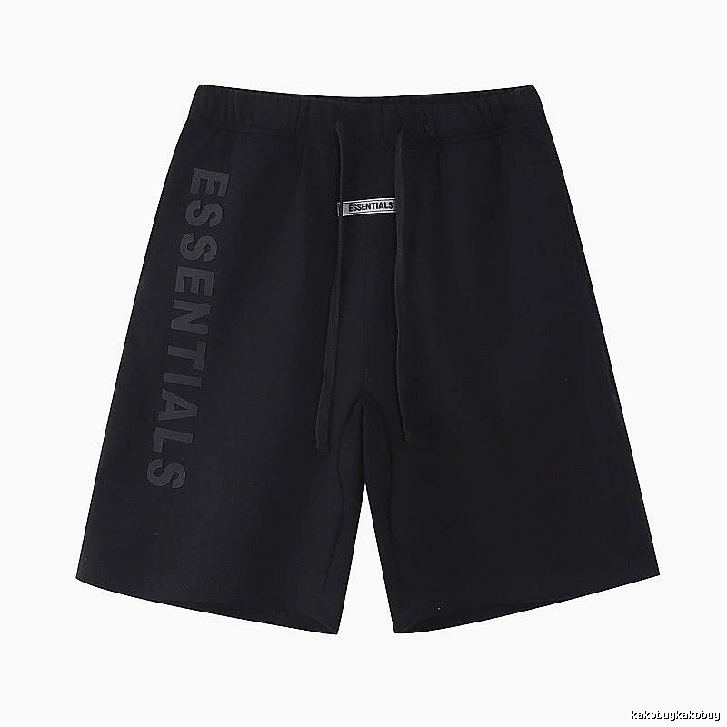 Essentials trendy and cool style black shorts