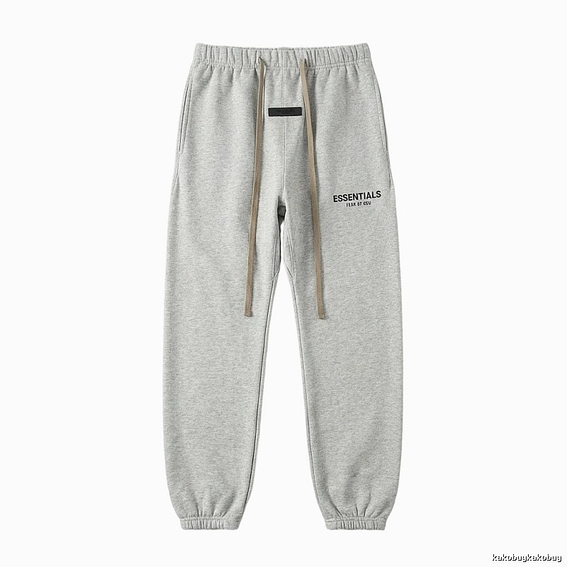 ESSENTIALS Trendy Brand Light Gray Sweatpants