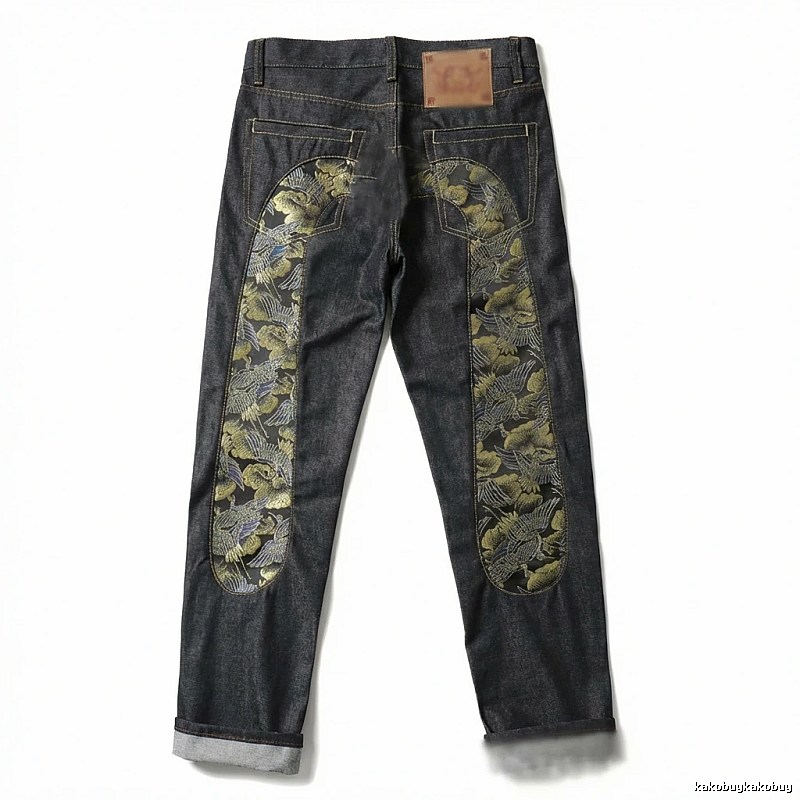EVISU vintage dark jeans
