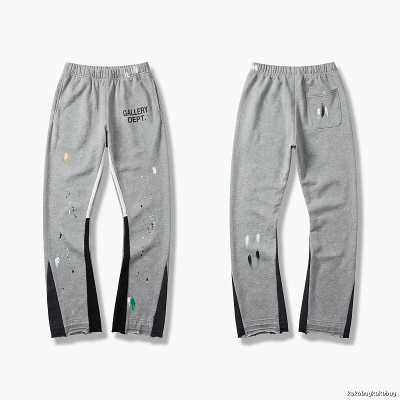 Gallery Dept Graffiti Style Gray Sweatpants
