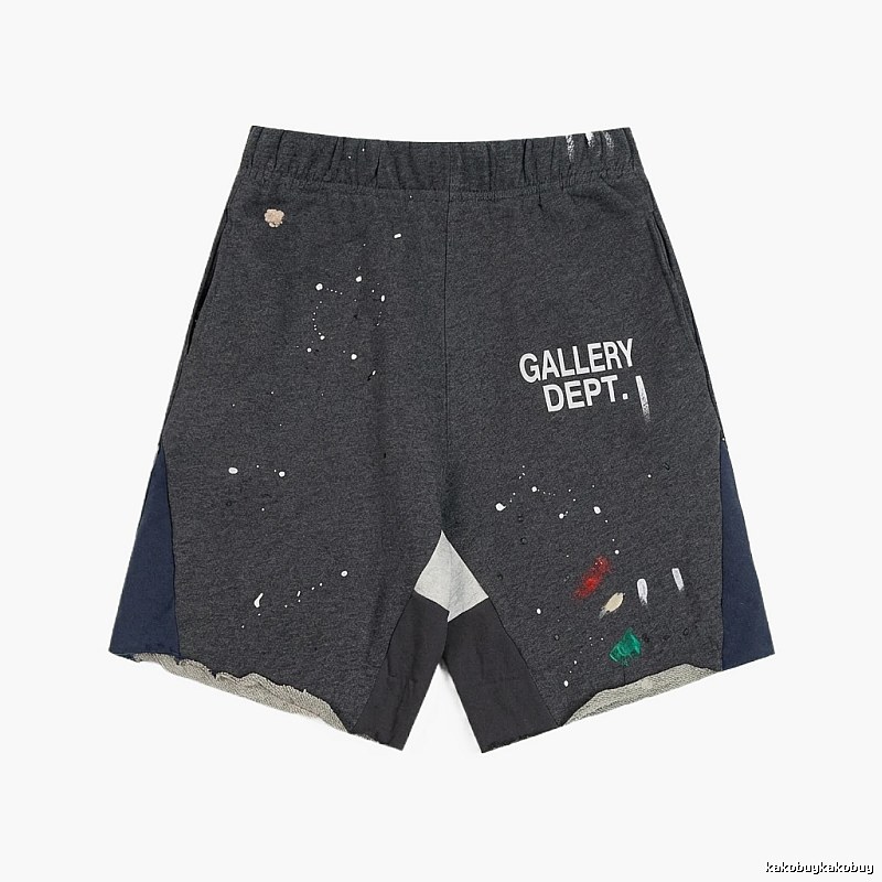 Gallery Dept Graffiti Style Grey Shorts