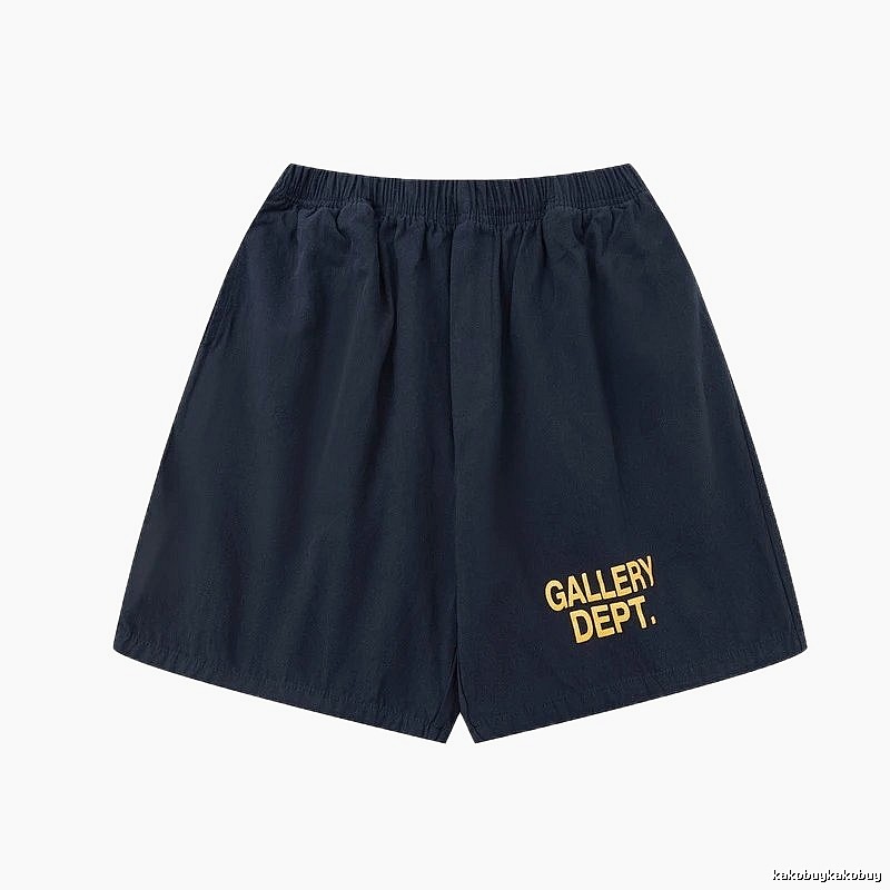 Gallery Dept Retro Style Black Shorts
