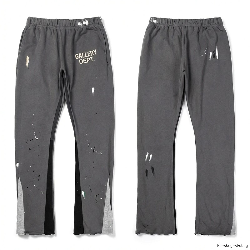 Gallery Dept Ripped Grey Sweatpants