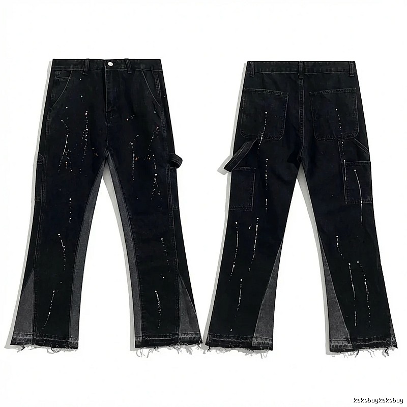 Gallery Dept Workwear Style Black Jeans