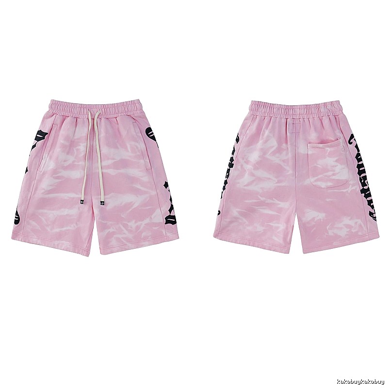 Godspeed Tie-dye Street Style Pink Shorts