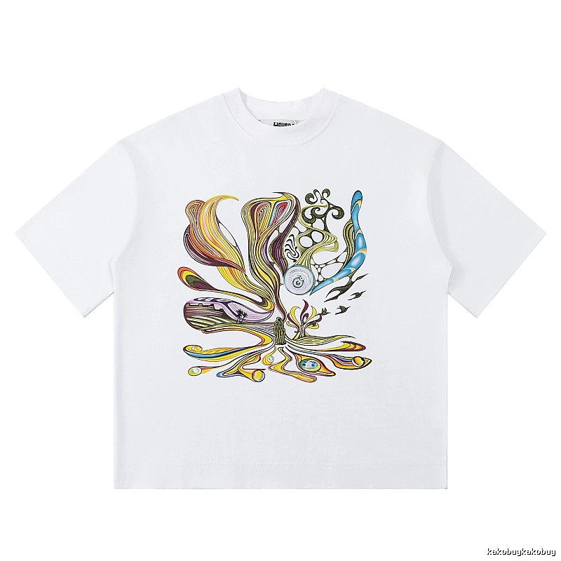 Graffiti-style White T-shirt of House of Errors