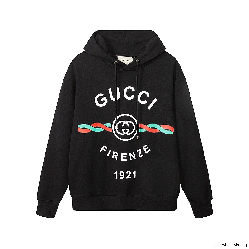 Gucci Hoodie with Black Hoodie with Gucci Firenze