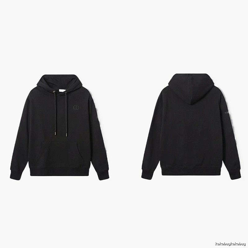 Gucci minimalist style black hoodie