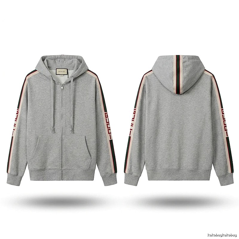Gucci Stripe Grey Hoodie
