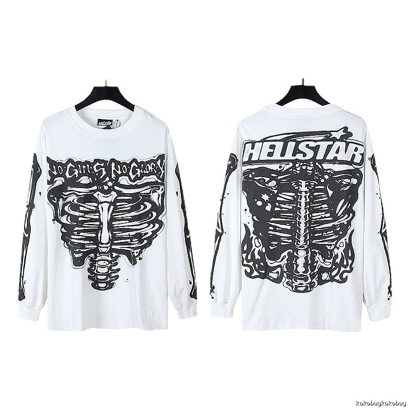 Hellstar Dark Style Skull White T-shirt