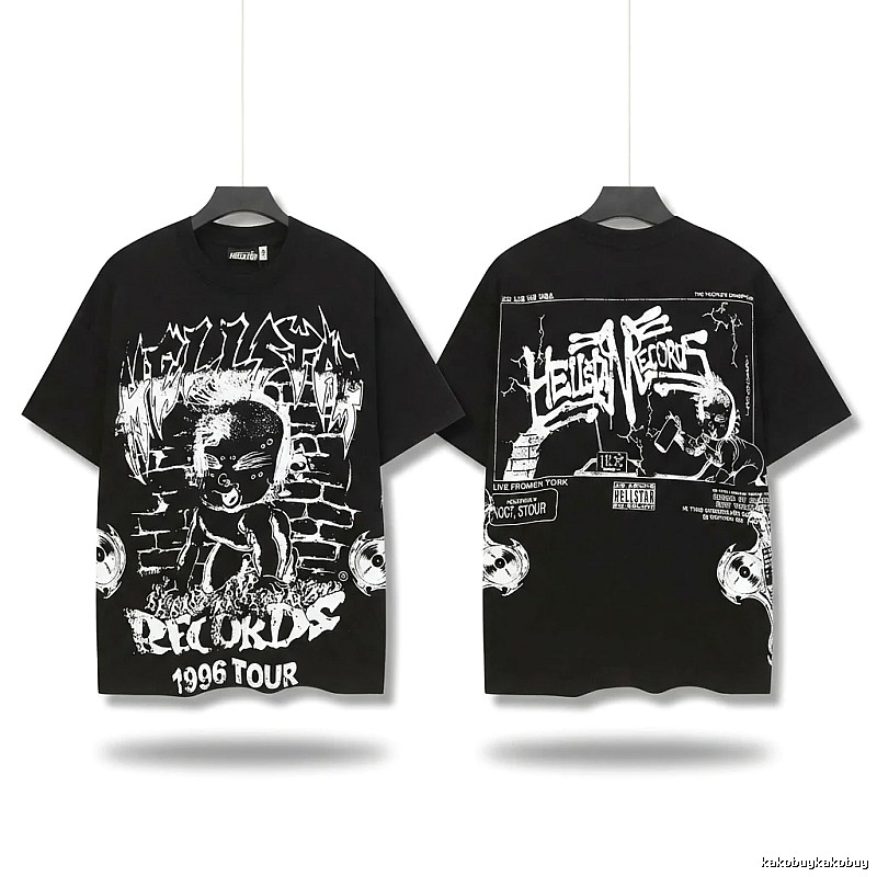 Hellstar Records Series Dark Style T-shirts