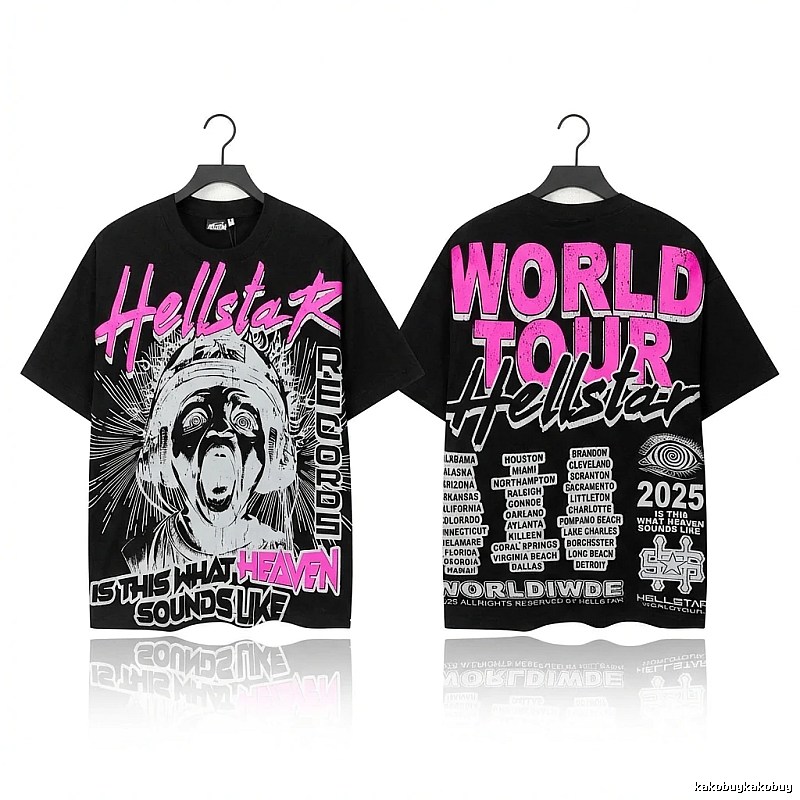 Hellstar World Tour Dark Style T-shirt