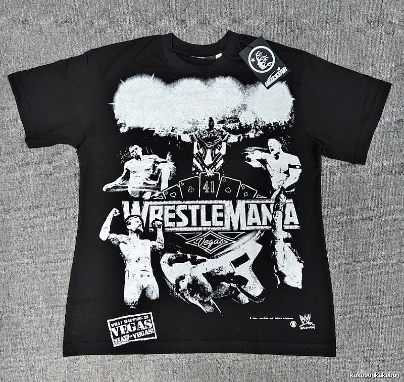 Hellstar WrestleMania Street Style Black T-Shirt