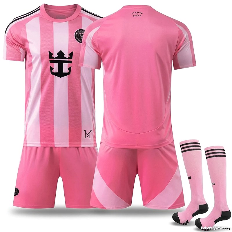 Inter Miami pink sports suit