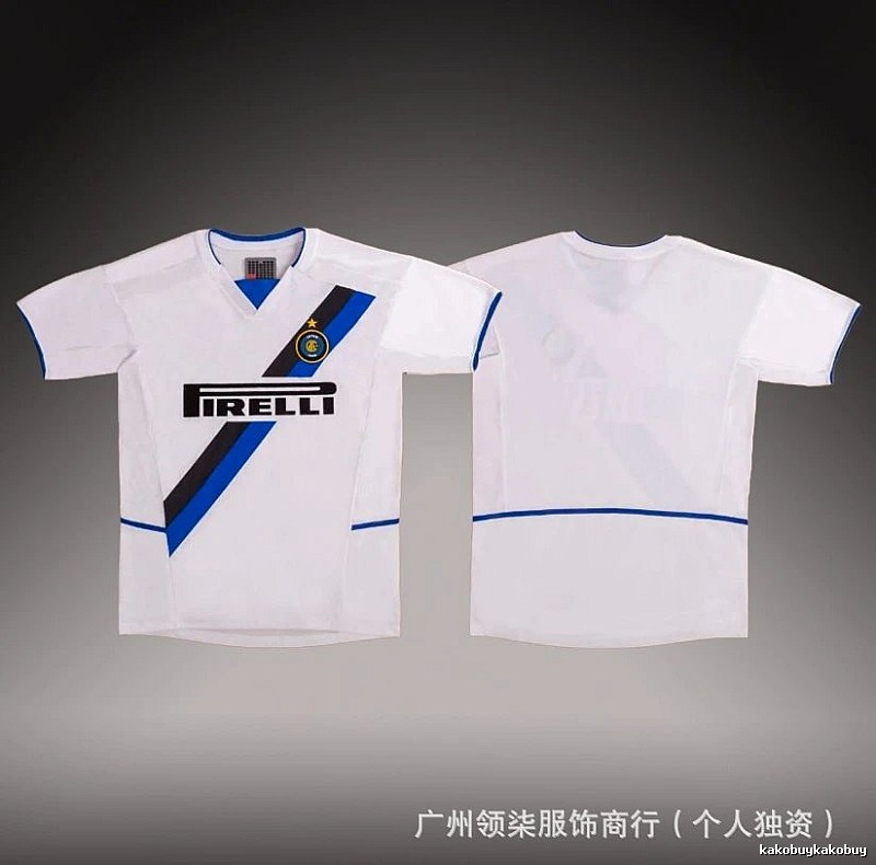 Inter Milan Easy Match Brehme #3 soccer jersey Blue Black Striped for Everyday Use