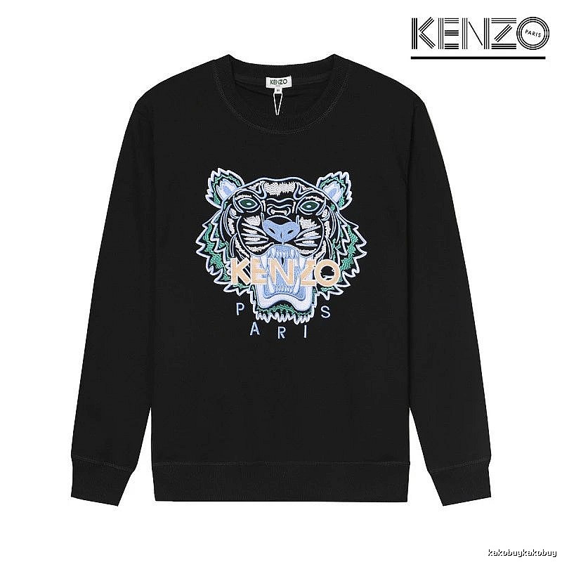 Kenzo Style Kc20 Tiger SweatShirt Visual Accent Graphic
