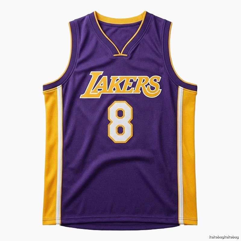 Kobe Lakers retro-style jerseys