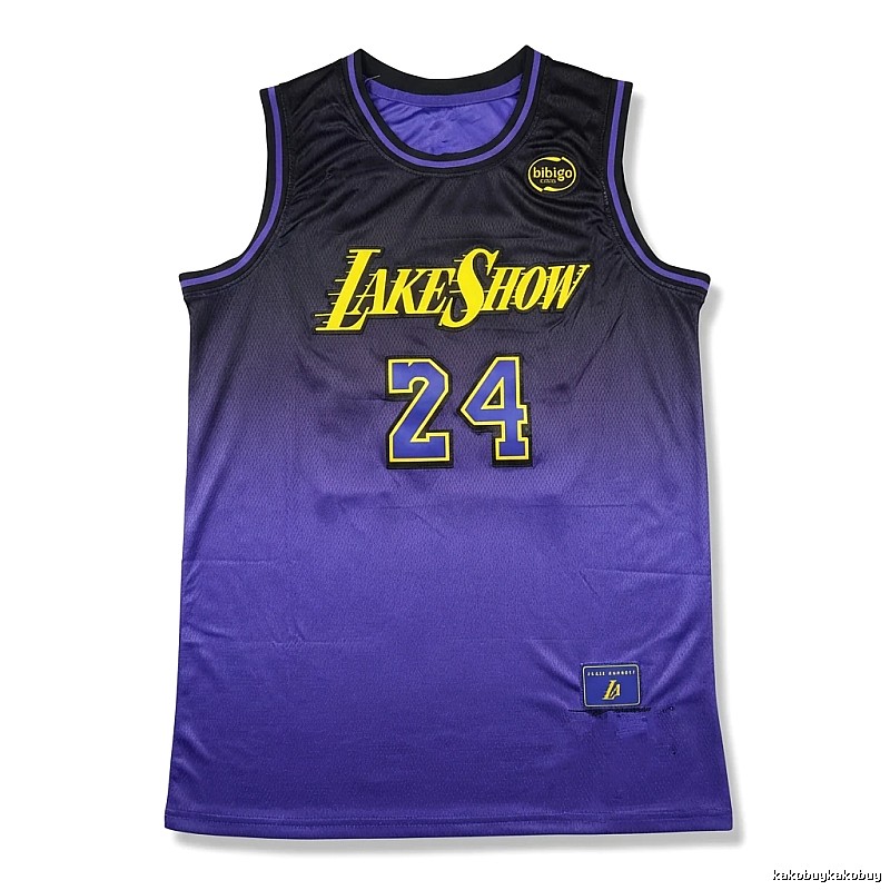 Lakers gradient-style basketball uniforms
