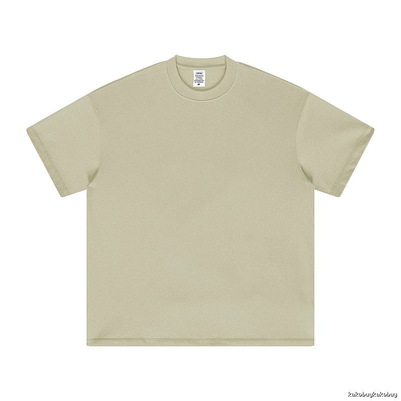 Lightweight Plain white T-shirt Minimal White Short for Trend Styling