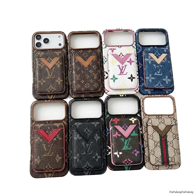 LV monogram vintage-style iPhone case