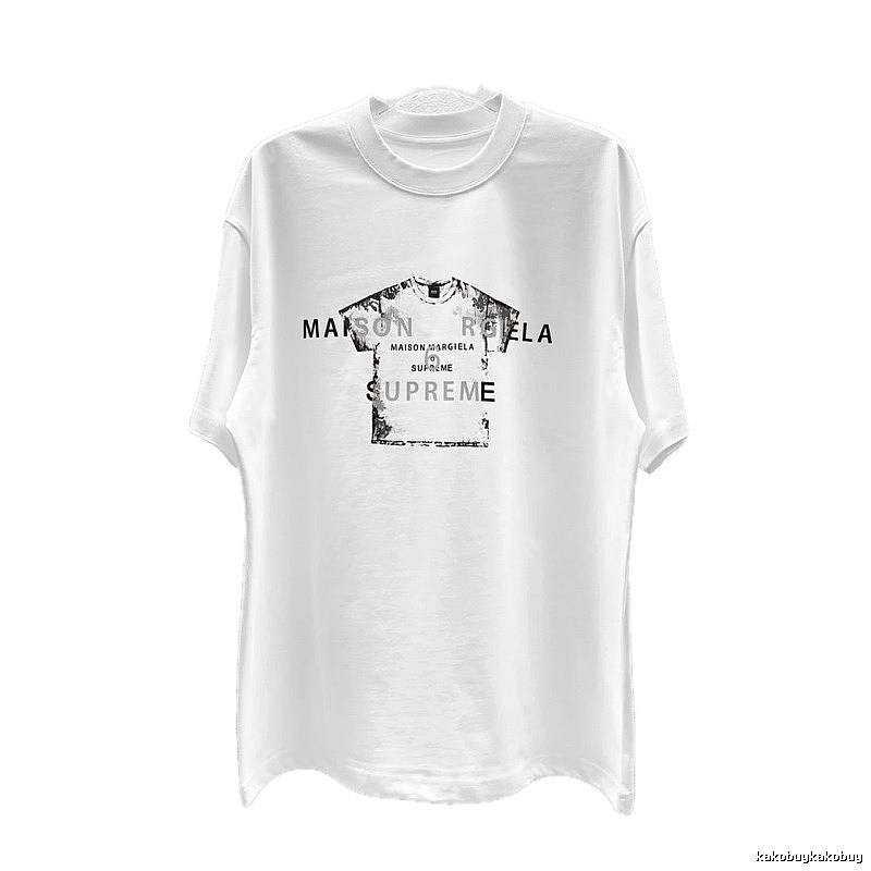 Maison Margiela Co-branded Street Style White T-shirt