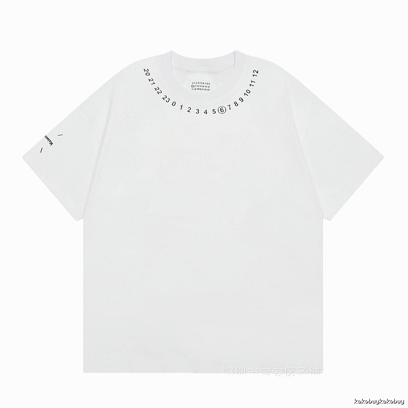 Maison Margiela MM6 High Street Style White T-Shirt