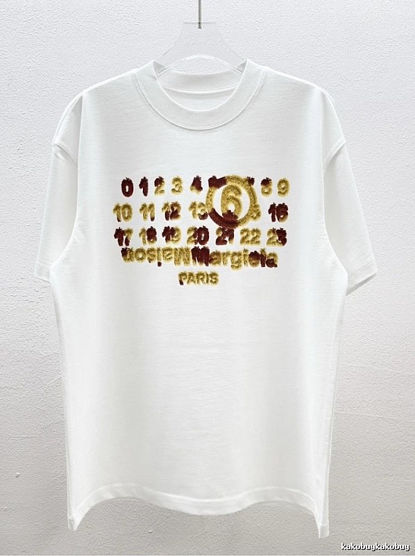 Maison Margiela Number Series High-Street White T-Shirt