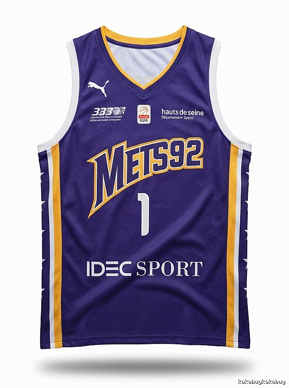 METS92 trendy sporty blue jersey