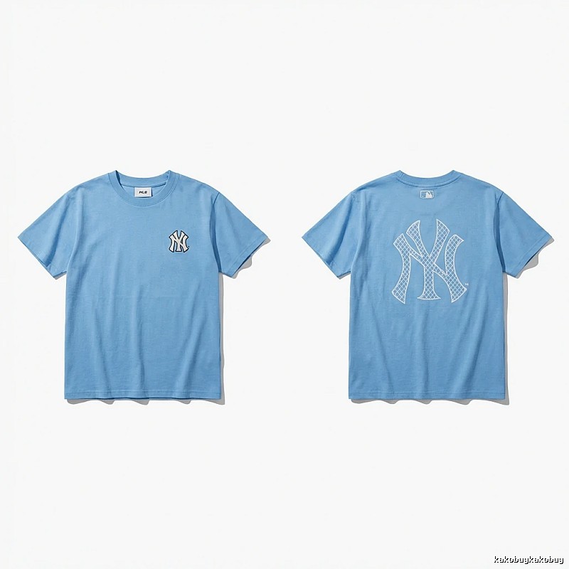 MLB Classic Simple Style Blue T-shirt