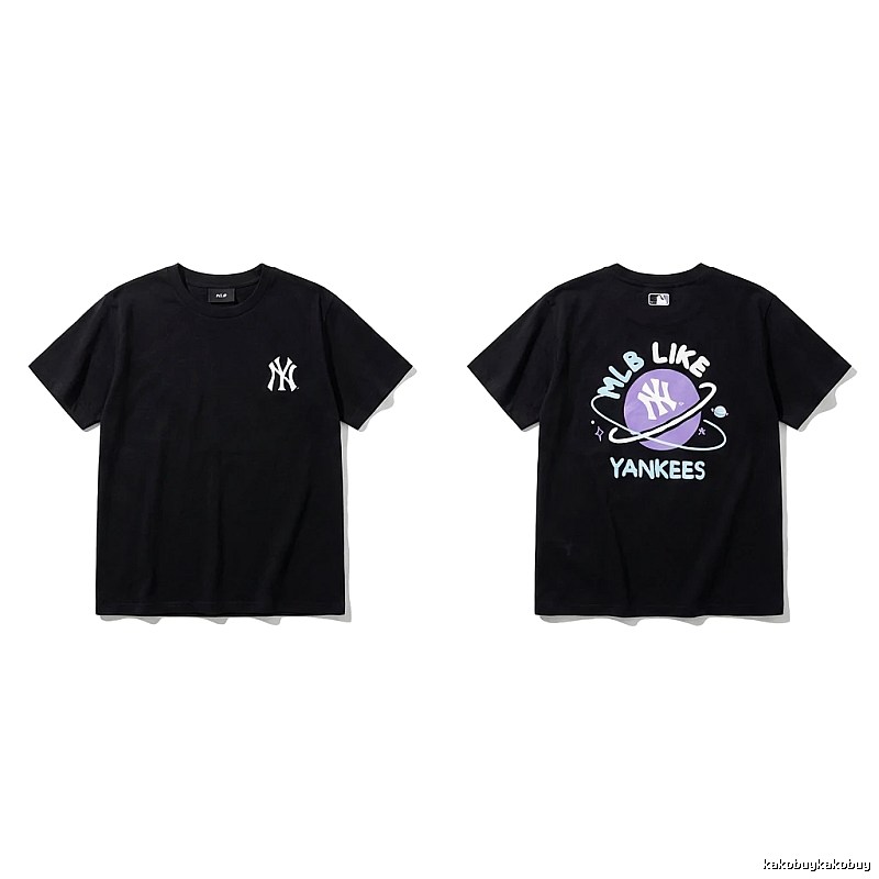 MLB Planet Style Black T-shirt