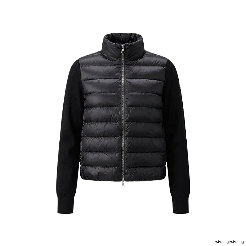 Moncler black fashionable down jacket