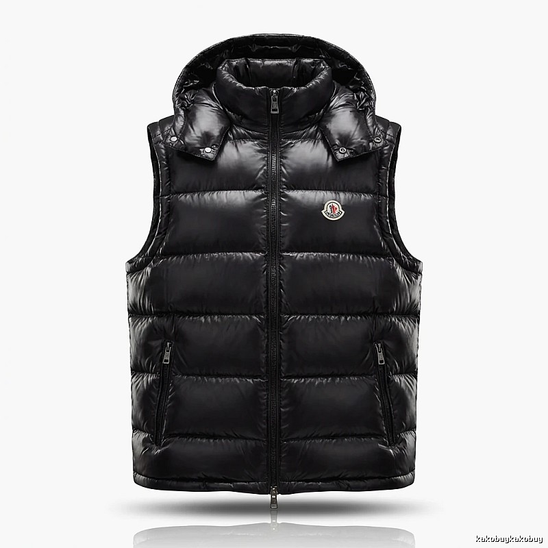 Moncler Black Trendy and Cool Down Vest