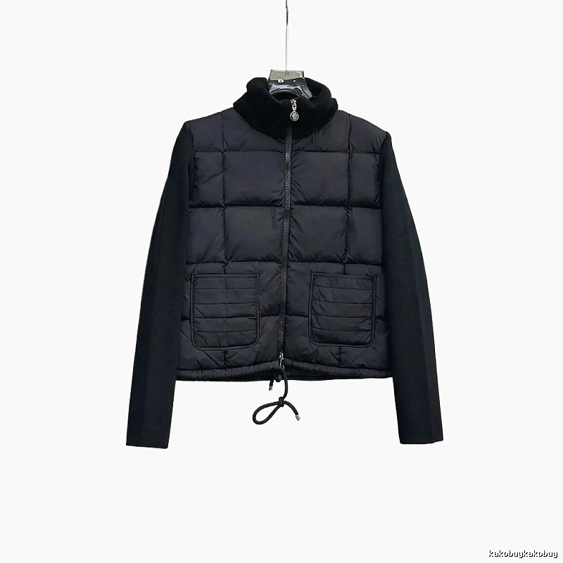 Moncler classic black down jacket