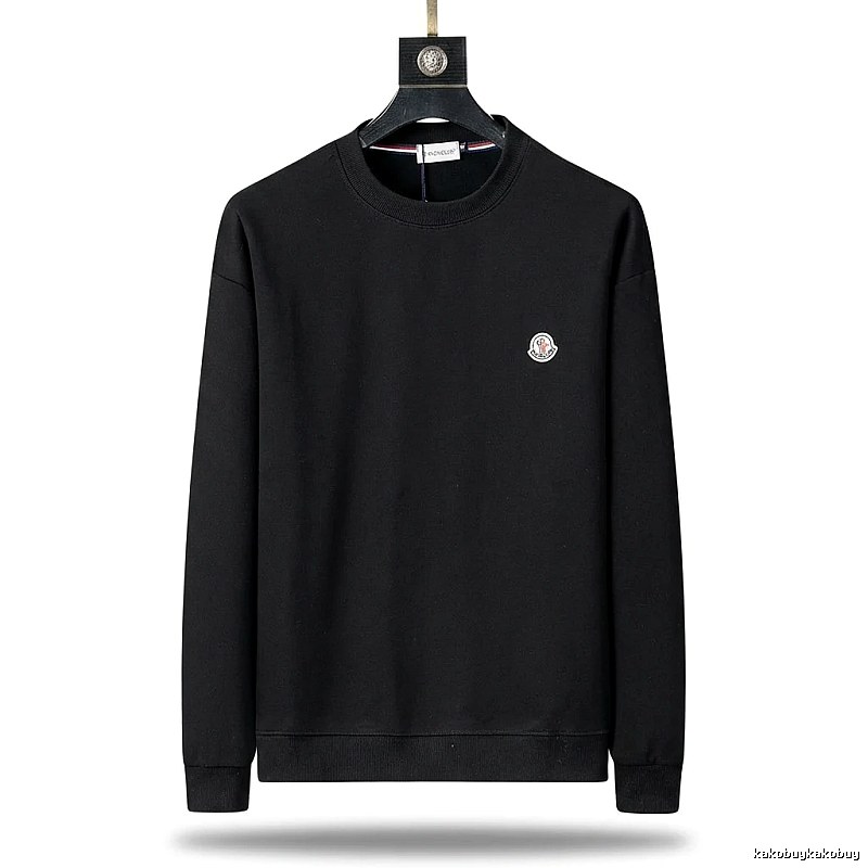 Moncler classic simple black sweatshirt