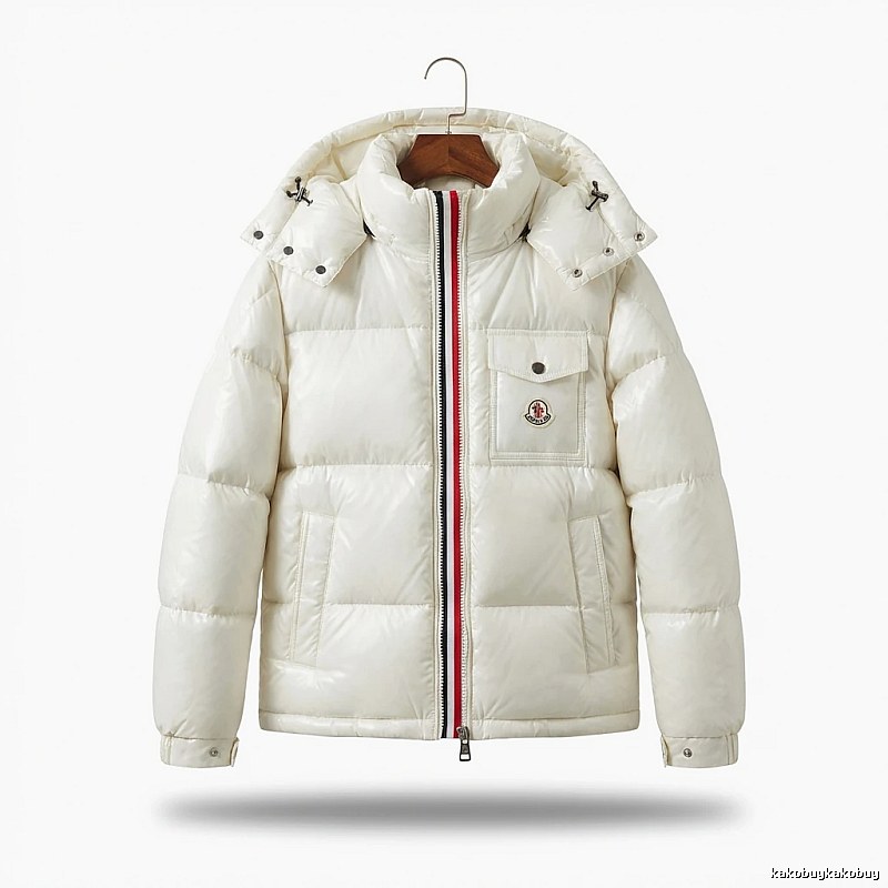 Moncler classic style fashionable white down jacket
