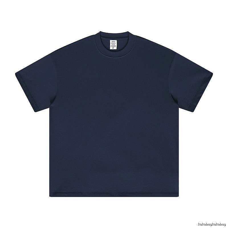 Monogram Plain white T-shirt Minimal White Short for Layered Styling