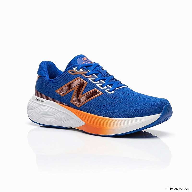 New Balance Fresh Foam Trendy Blue-Orange Running Shoes