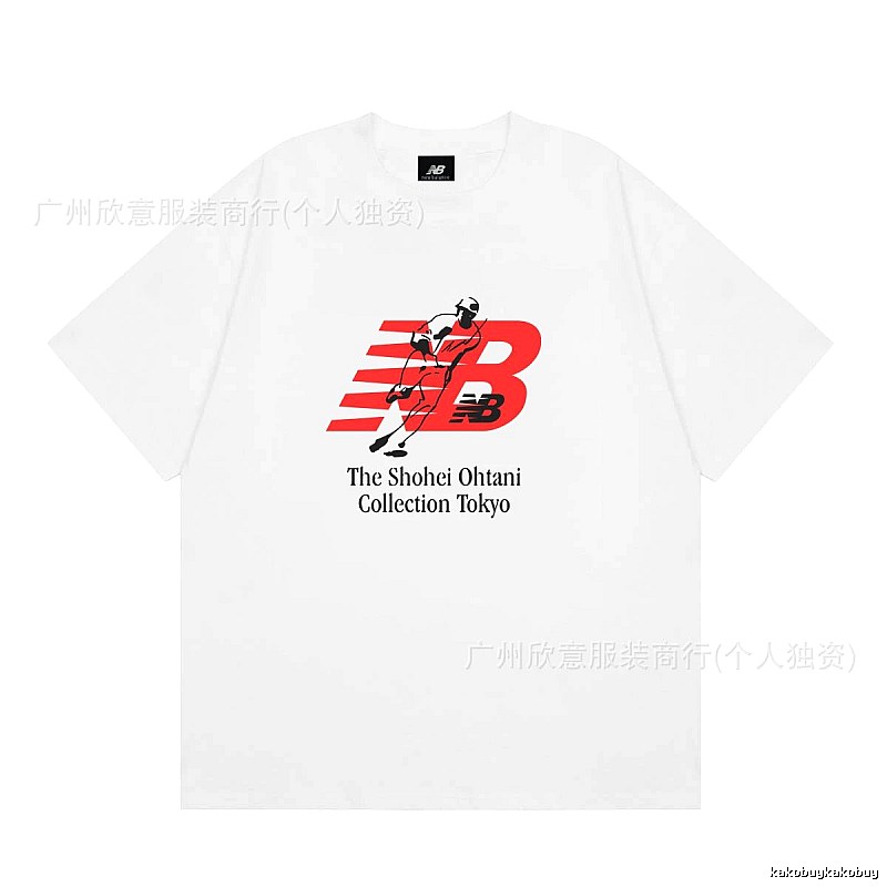 New Balance x Ohtani Sporty White Co-branded T-Shirt