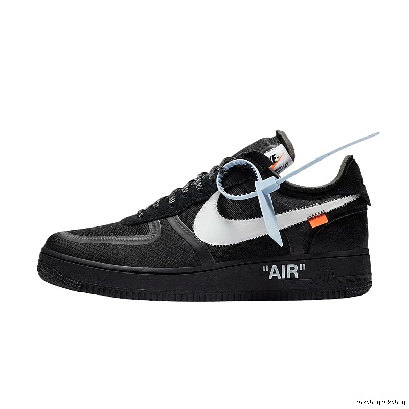 Nike Air Force black and gray trendy cool sports shoes