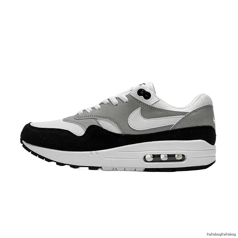 Nike Air Max Black-White-Gray Sports Shoes
