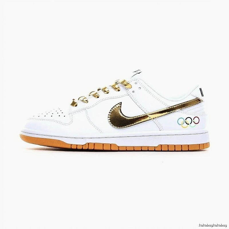 Nike Dunk Olympic Style White Shoes