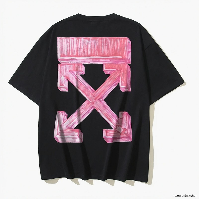 Off-White Arrow Trendy Cool Black T-shirt