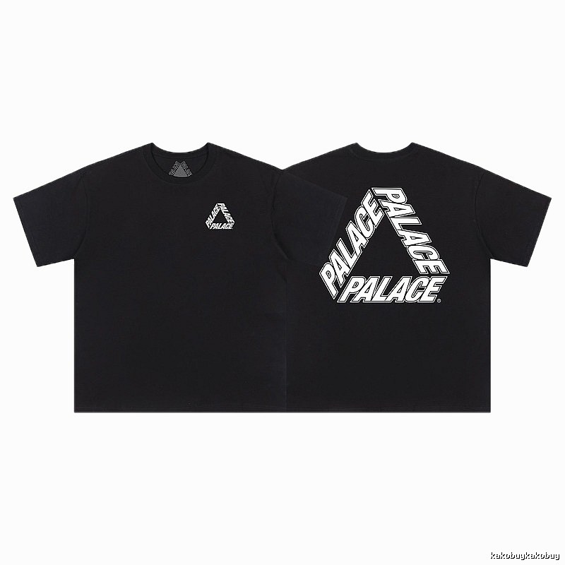 Palace Classic Triangular Street Style Black T-Shirt