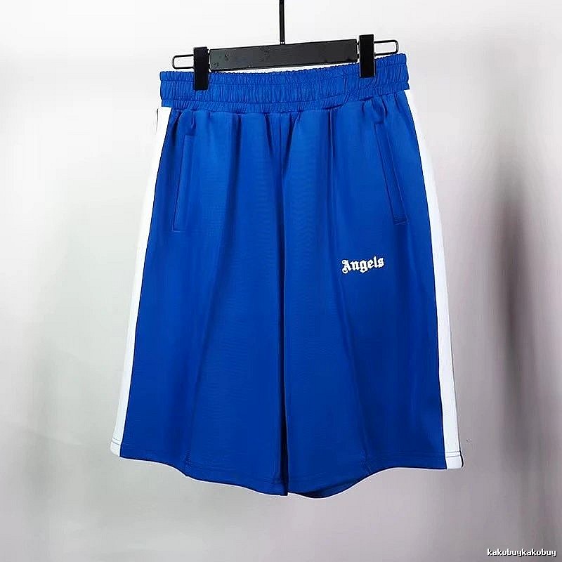 Palm Angels Daily Track shorts Black Side Stripe for City Outfits