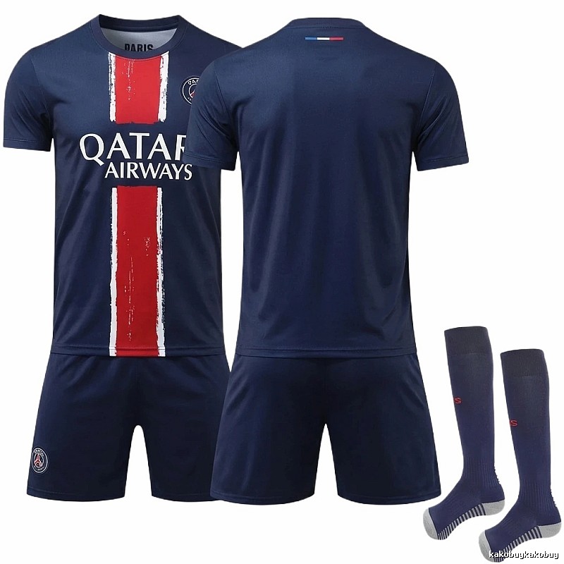 Paris Saint-Germain sporty dark blue jersey