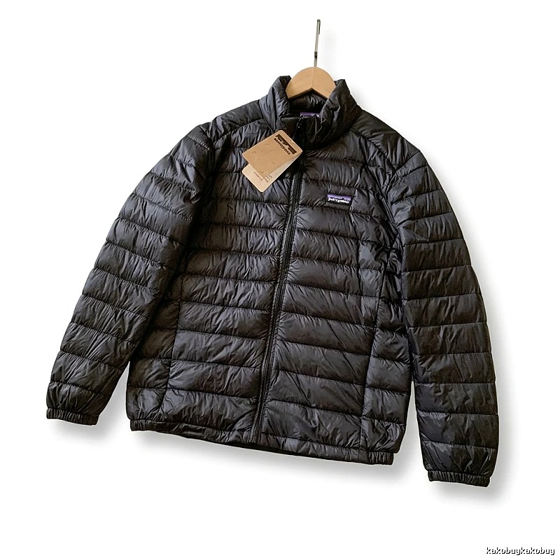 Patagonia lightweight and warm black down jacket