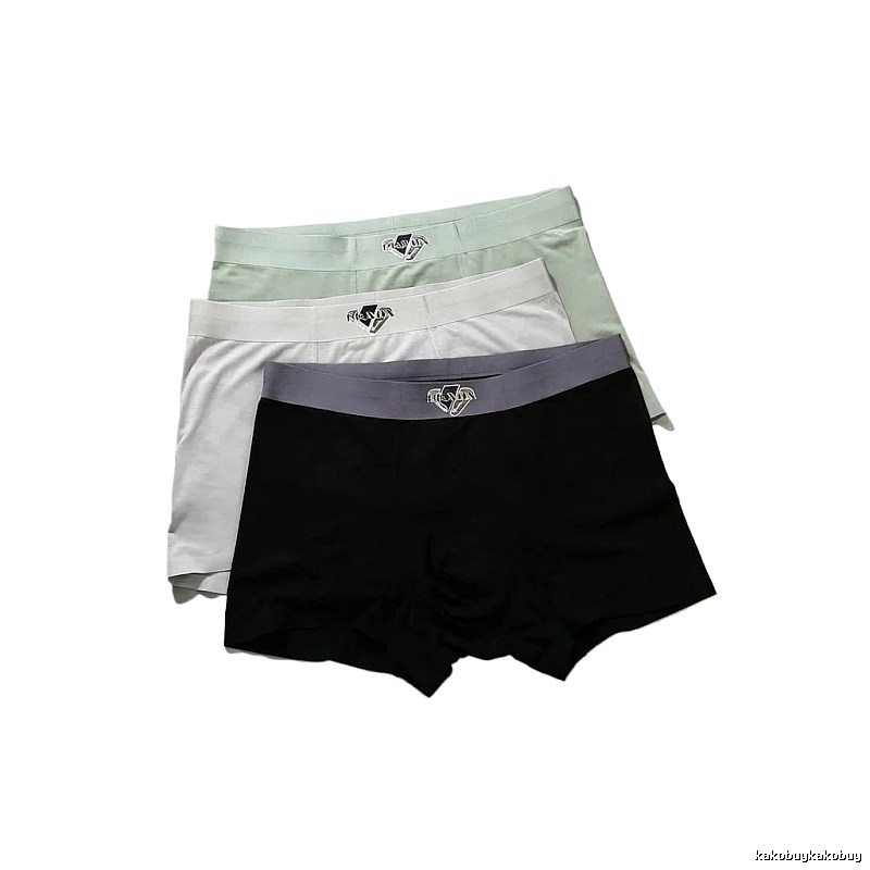 Prada minimalist style black/white/green underwear